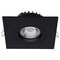 Satco 12W LED Downlight, Gimbal 4 in, CCT Select, Square, Remote Driver, Black, 850L 120V S11622R1 - alternate 2